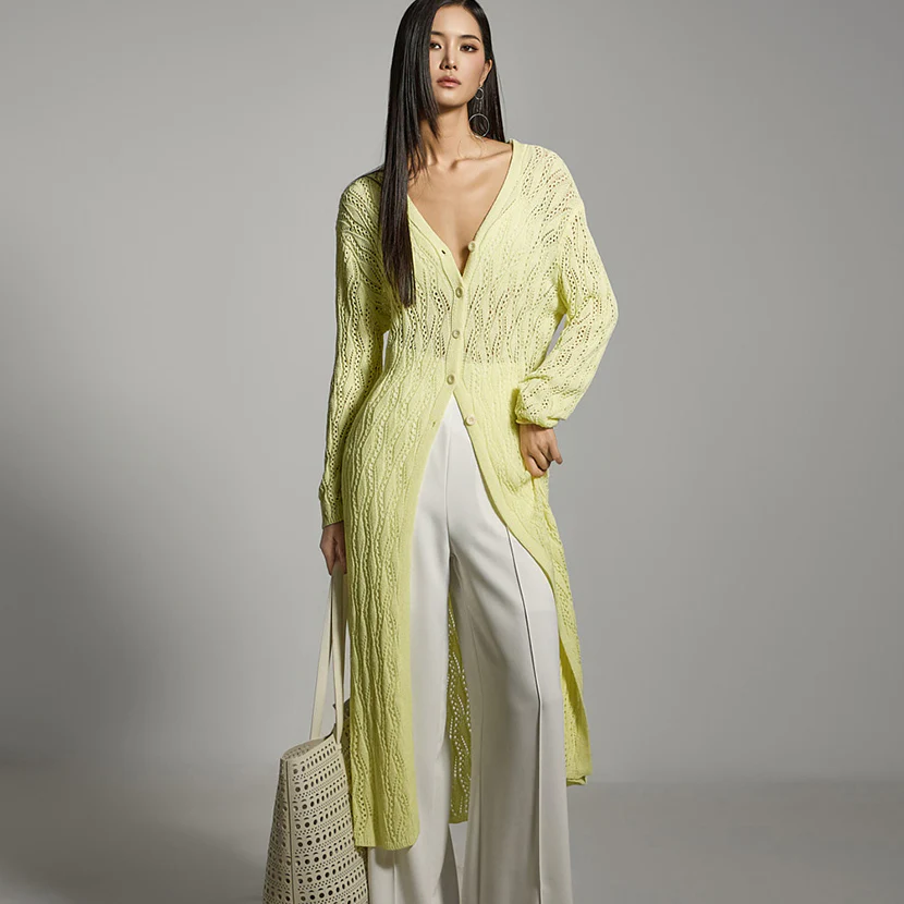 J2743 Long Cardigan - Image 2