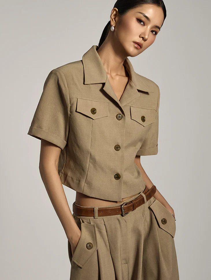 J2756 Cropped Jacket