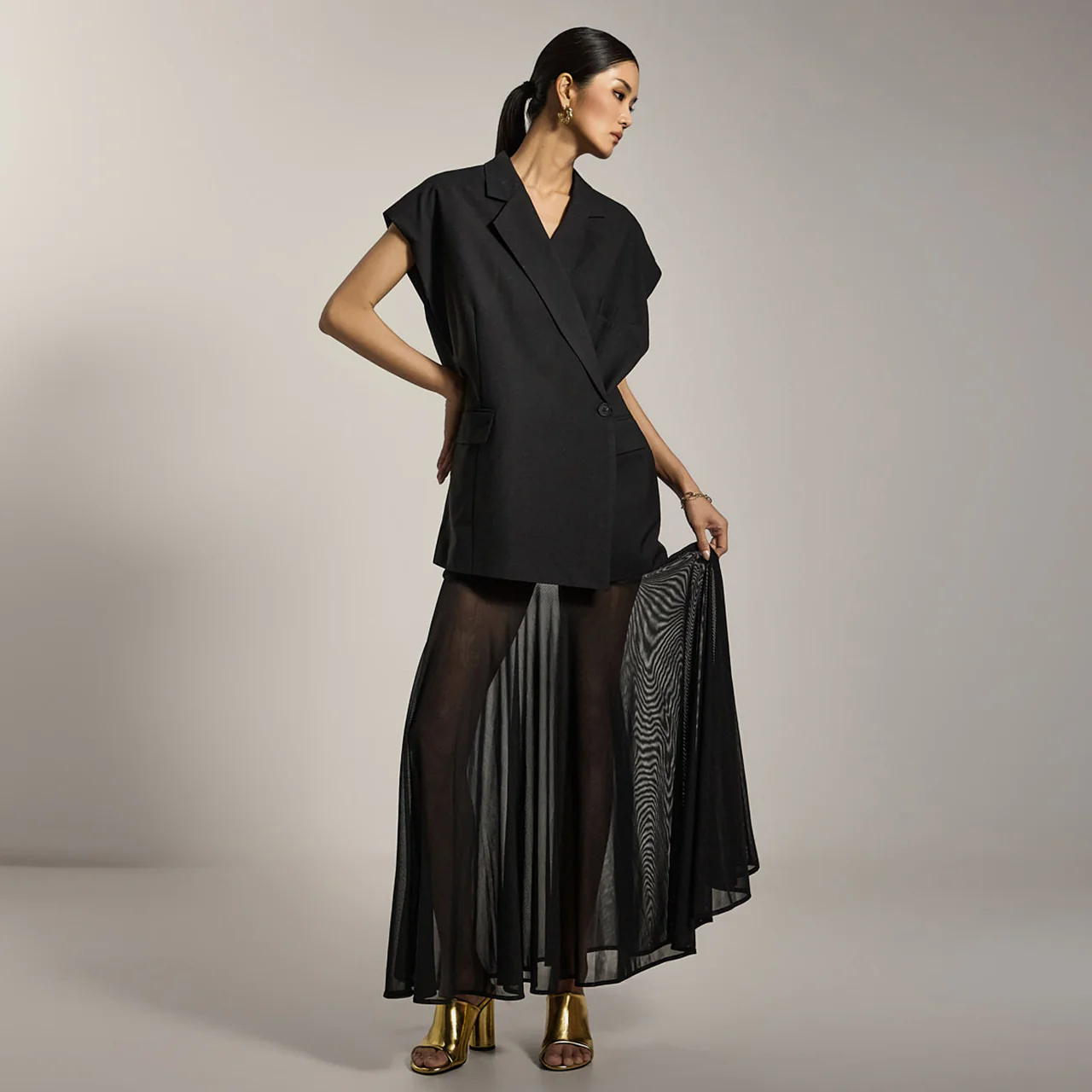 J2757 Oversized Vest - Image 2