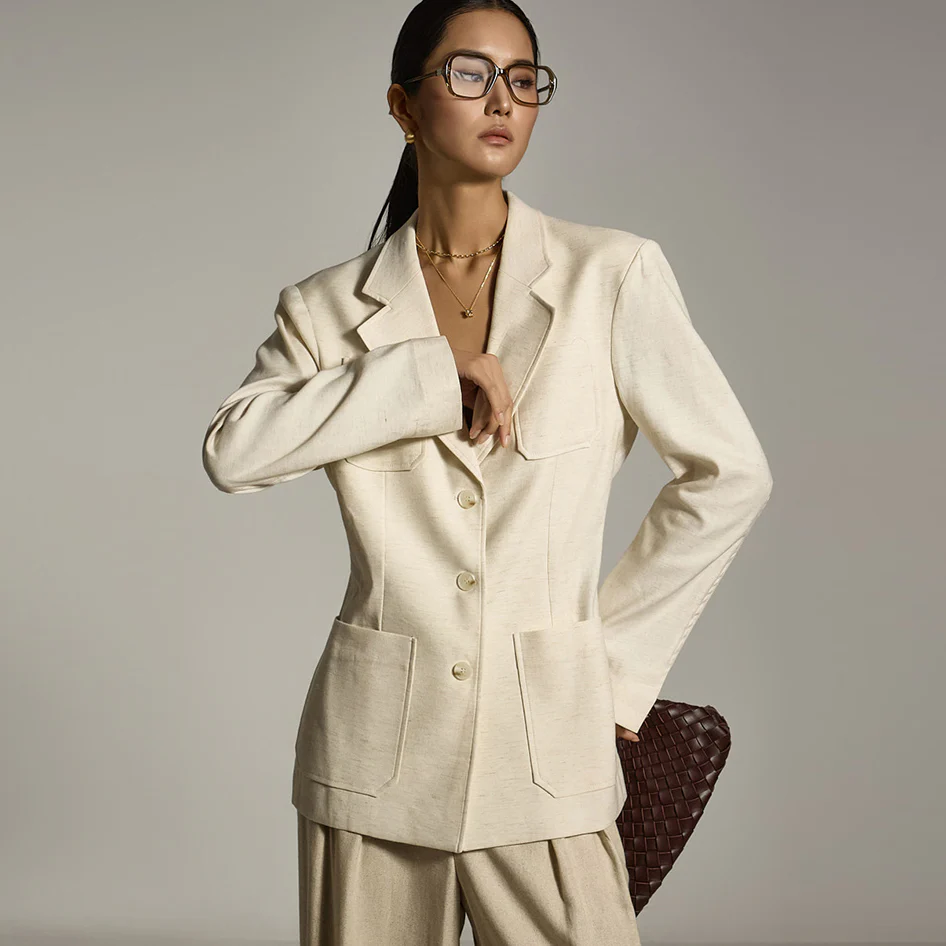 J2781 Linen Jacket - Image 2
