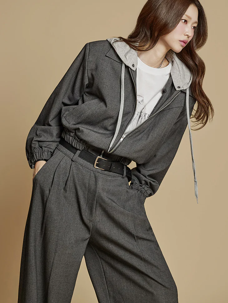 J2813 Hooded Jacket