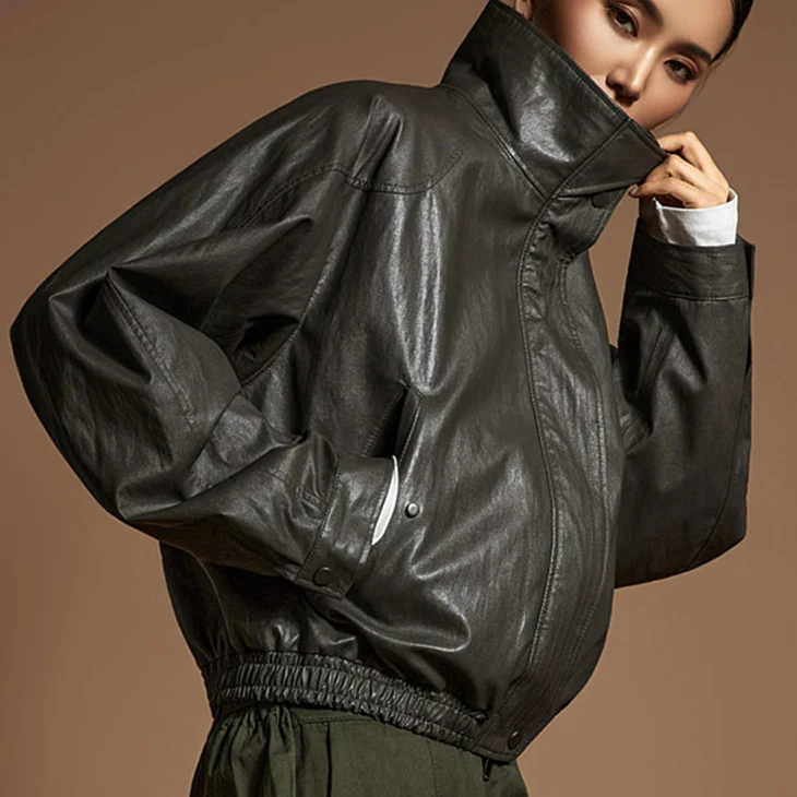 J2825 Leather Jacket - Image 2