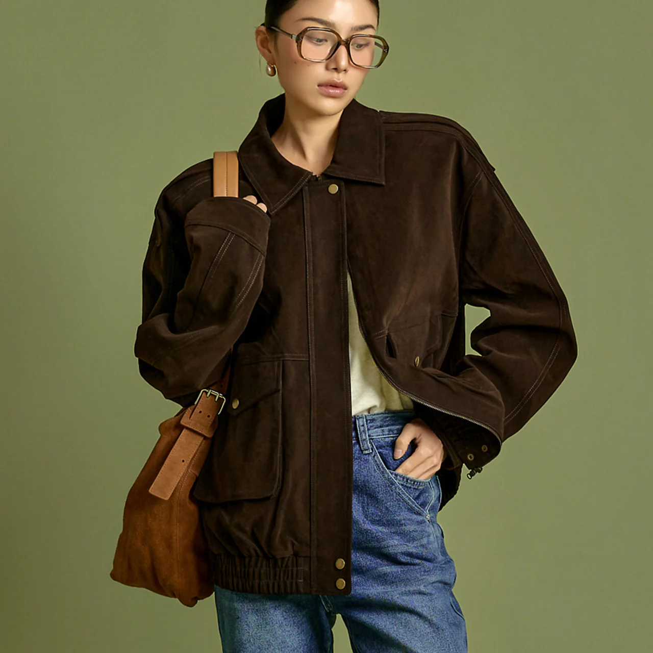 J2841 Suede Jacket - Image 2