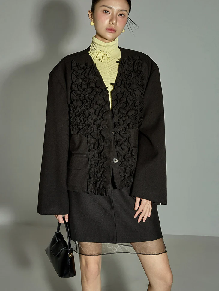 J2870 Frill Jacket
