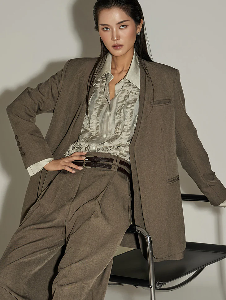 J2879 Jacket with  Strap