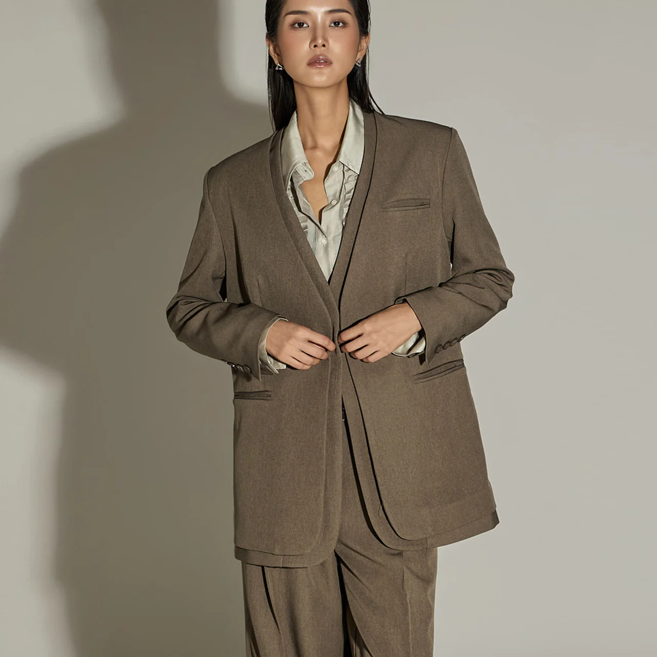 J2879 Jacket with  Strap - Image 2