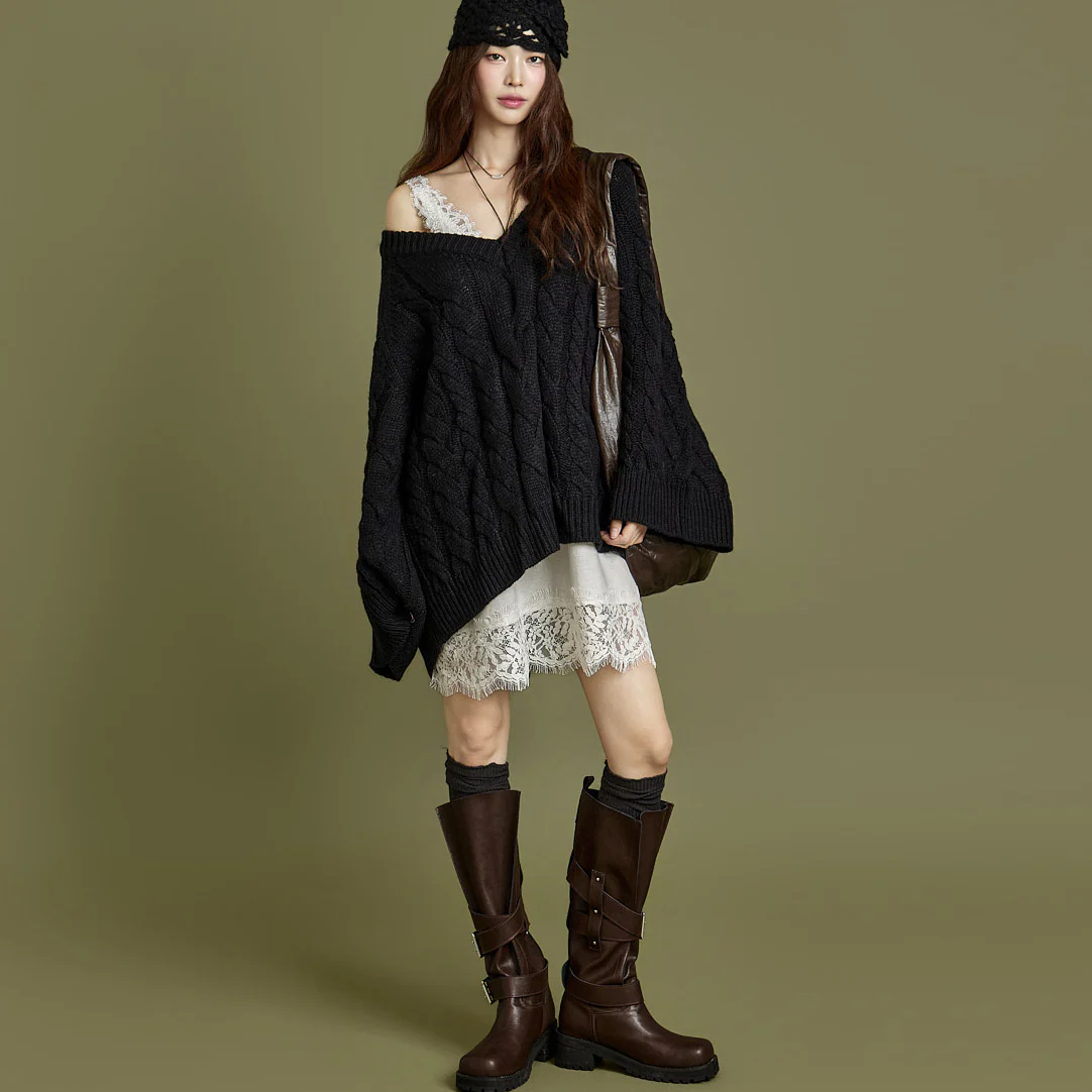 J2899 V-Neck Cardigan - Image 2