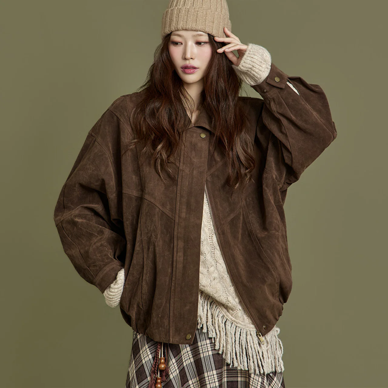 J2902 Suede Jacket - Image 2