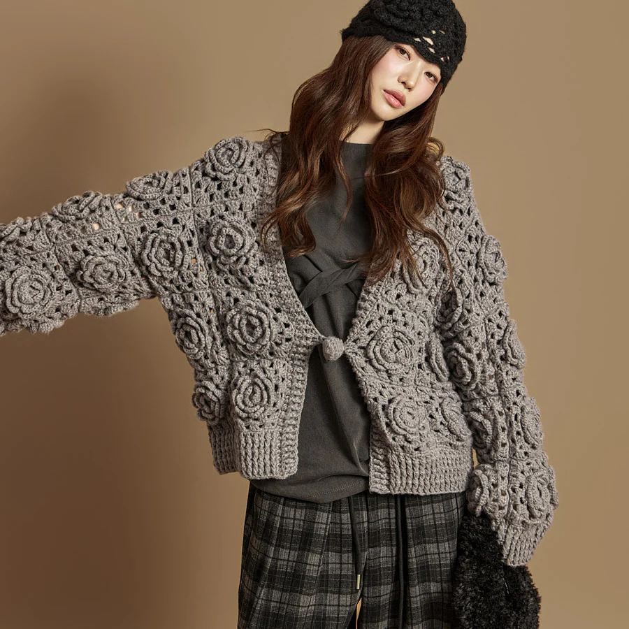 J2935 Handmade Cardigan - Image 2