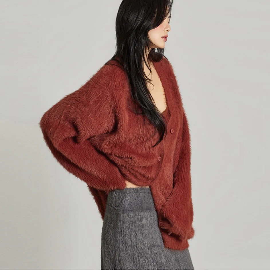 J2970 Knit Set Cardigan - Image 2
