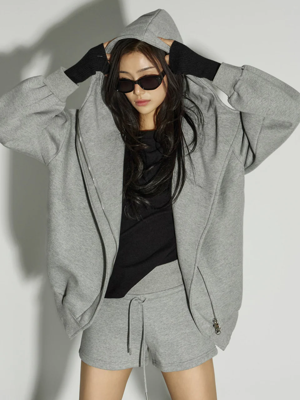 J3018 Fleece Sweat Jacket