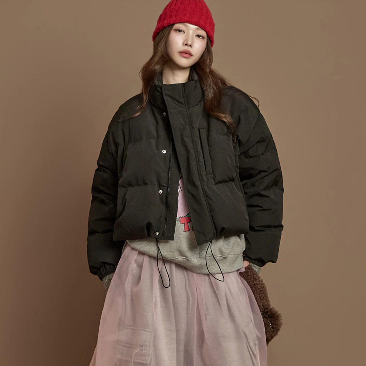 J3024 Down Crop Jacket - Image 2