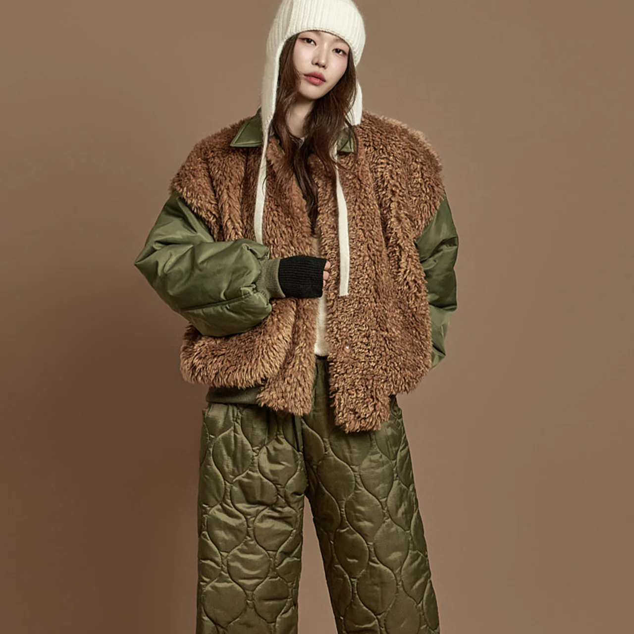J3027 Fluffy Jacket - Image 2