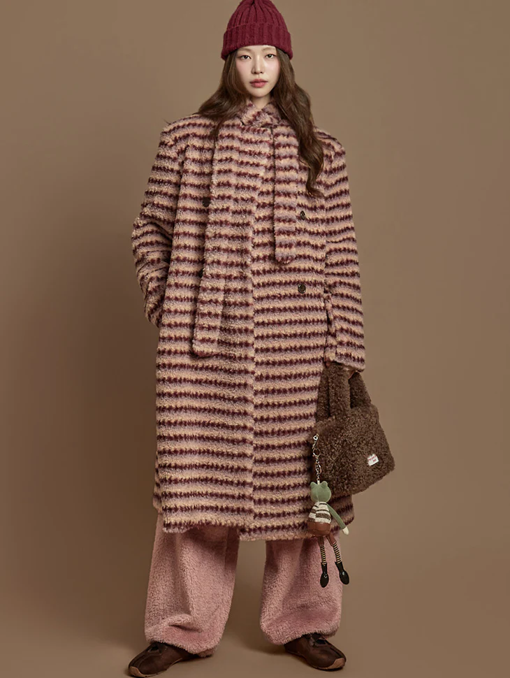 J3030 Teddy Coat with Strap
