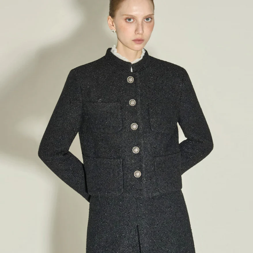 J3071 Slim Wool Jacket - Image 2