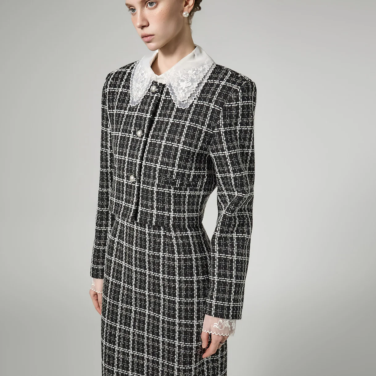 J3072 Tweed Jacket - Image 2