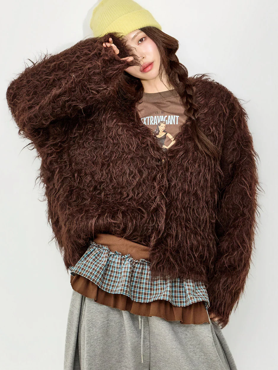 J3081 V-Neck Cardigan