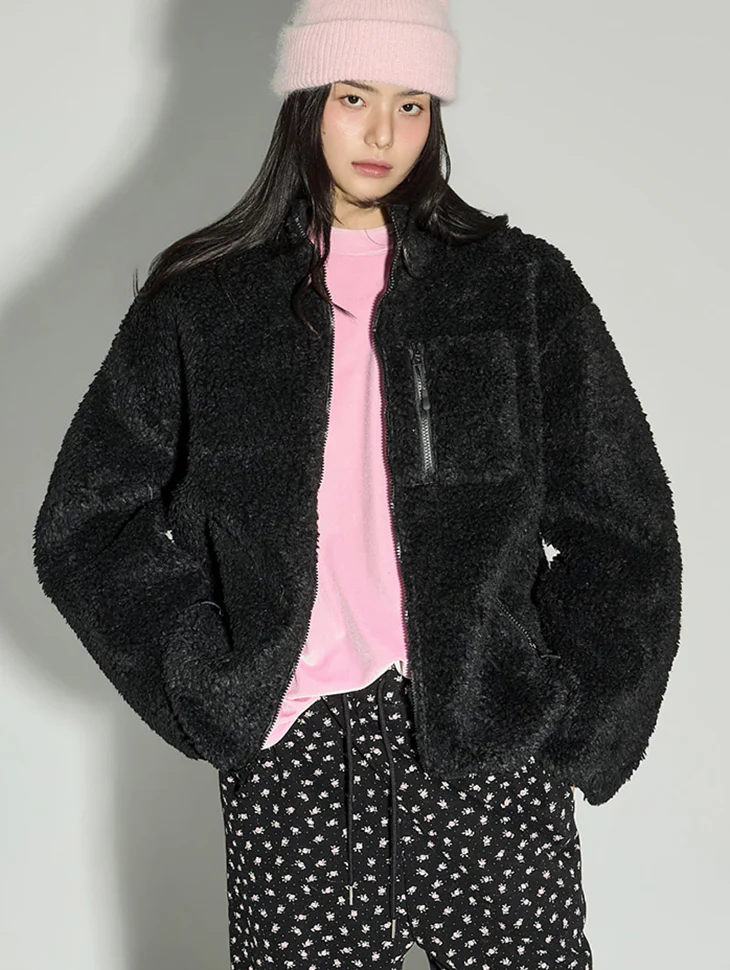 J3084 Fleece Jacket with Pocket