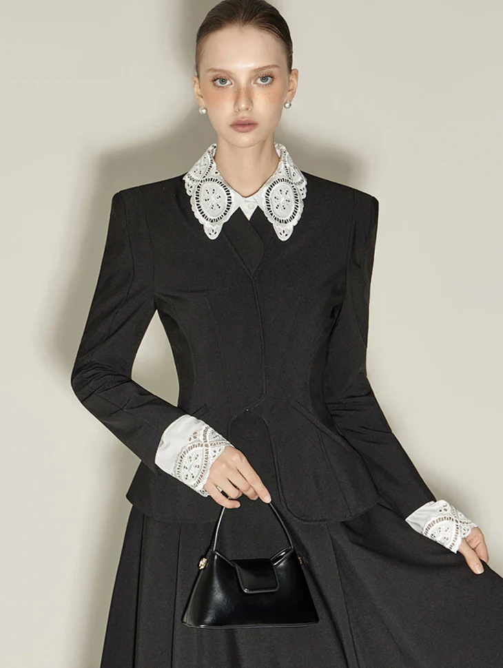 J9318 High Neck Jacket
