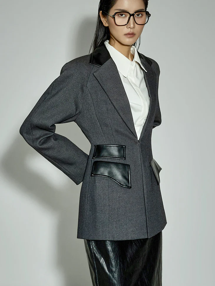 J9324 Collar Jacket