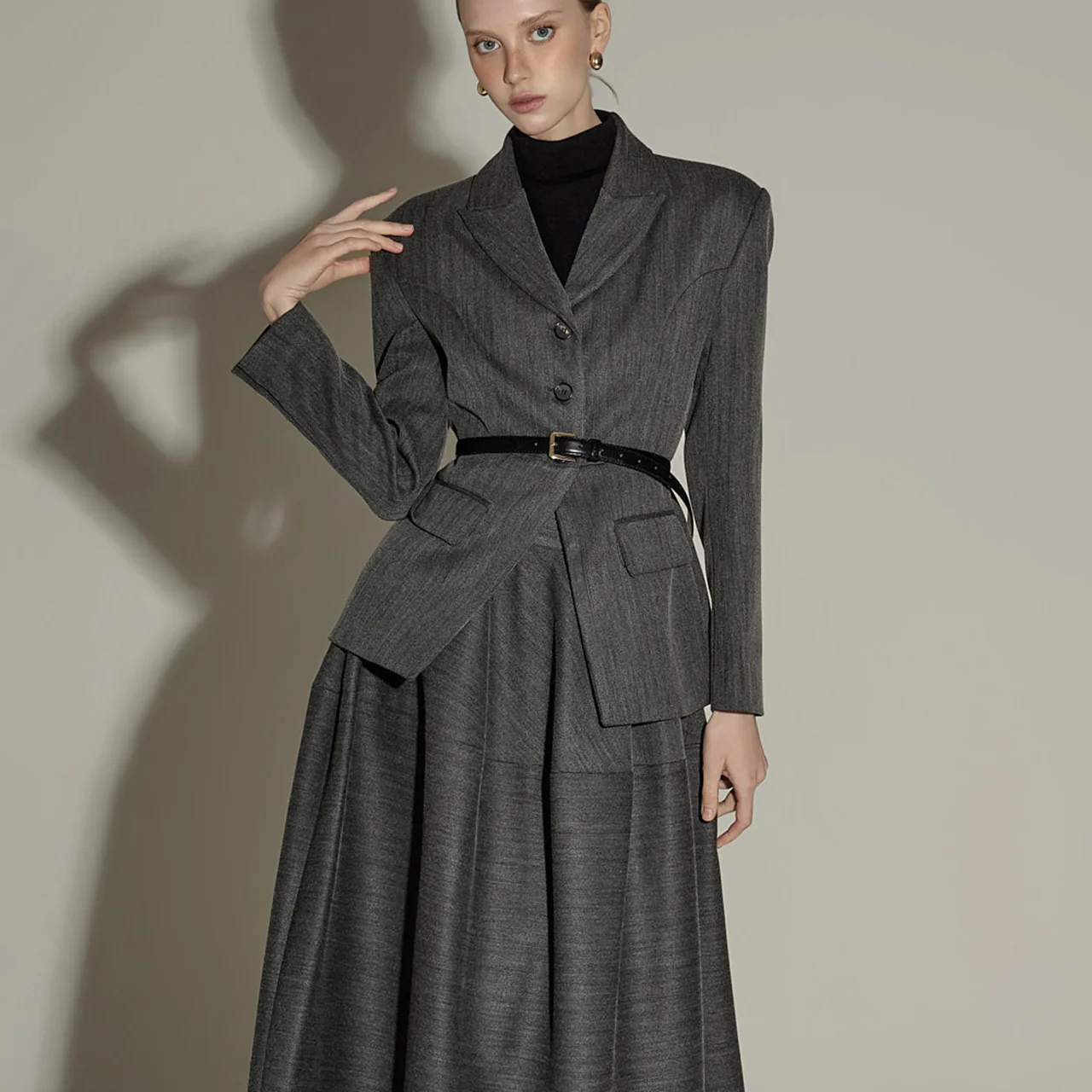 J9326 Herringbone Jacket - Image 2