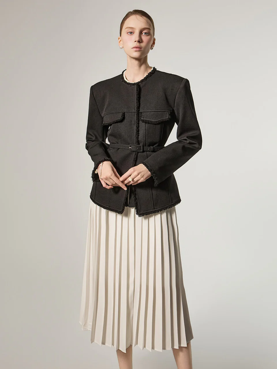 J9329 Fringe Jacket