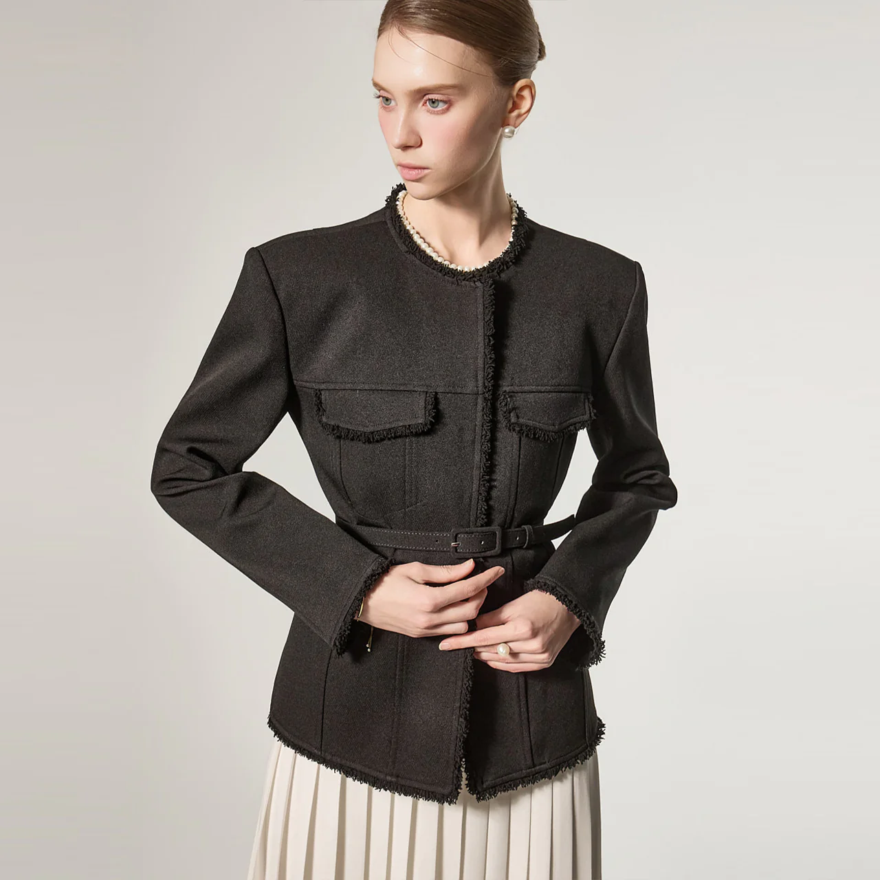 J9329 Fringe Jacket - Image 2