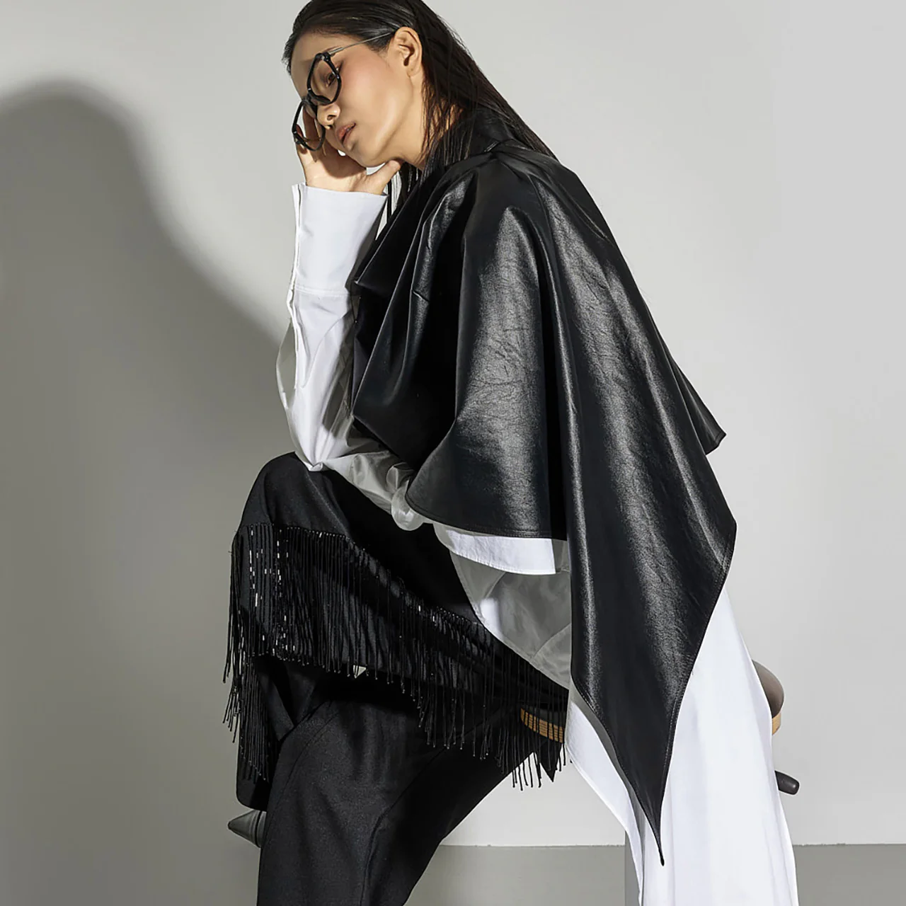 J9344 Drape Jacket - Image 2