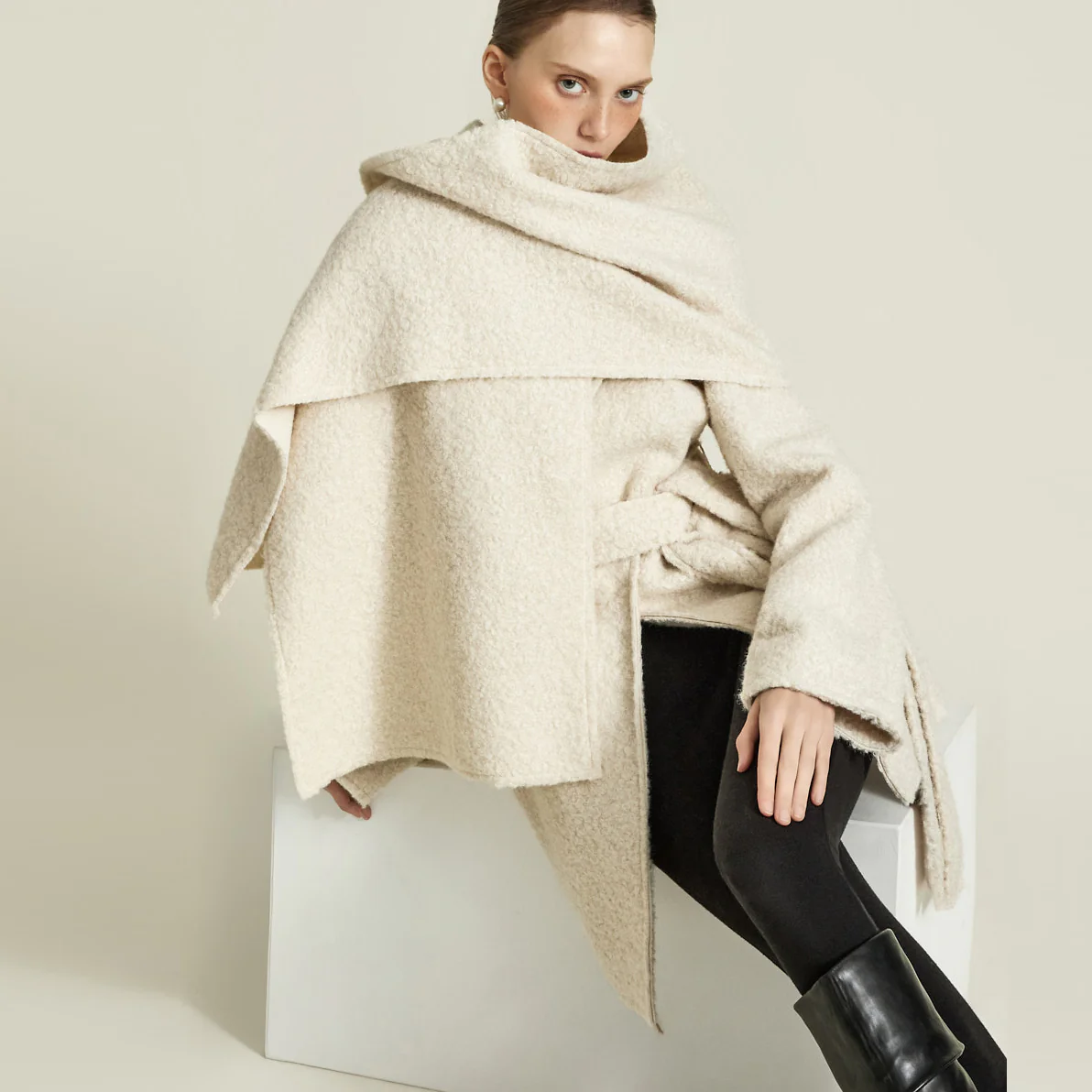 J9351 Jacket with Muffler Strap - Image 2