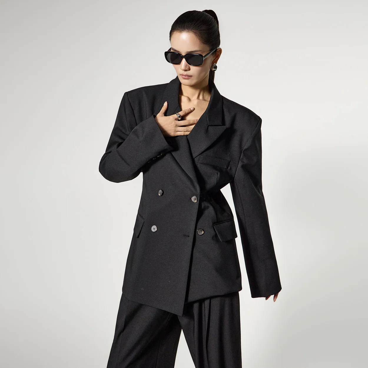 J9371 Double-Breasted Jacket - Image 2