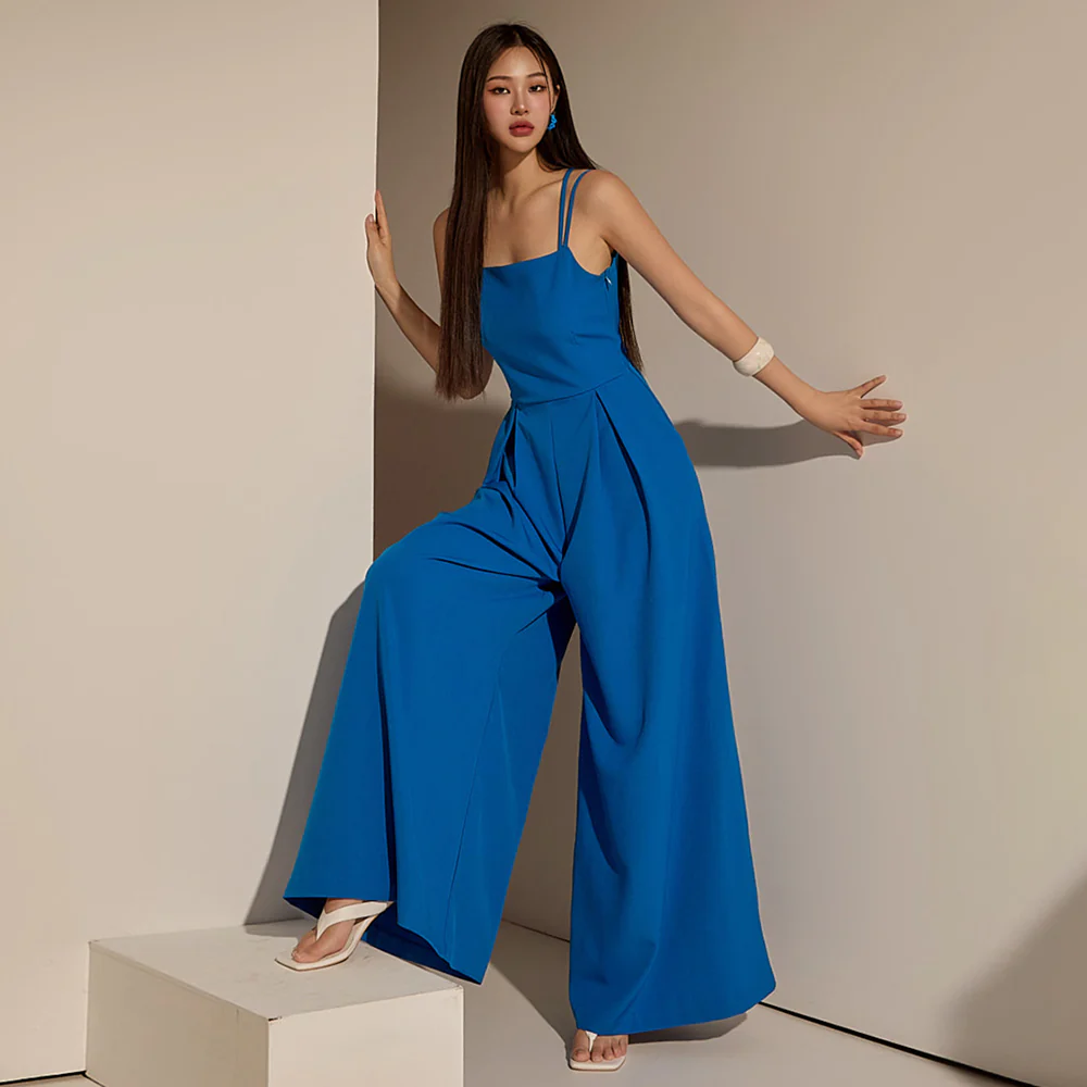 JS027 Sleeveless Jumpsuit - Image 2