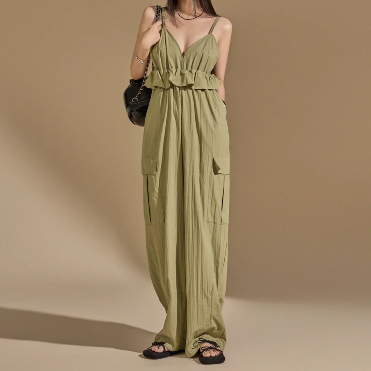 JS043 Cargo Jumpsuit - Image 2