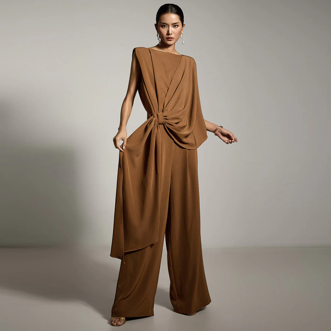 JS9022 Drape Jumpsuit - Image 2