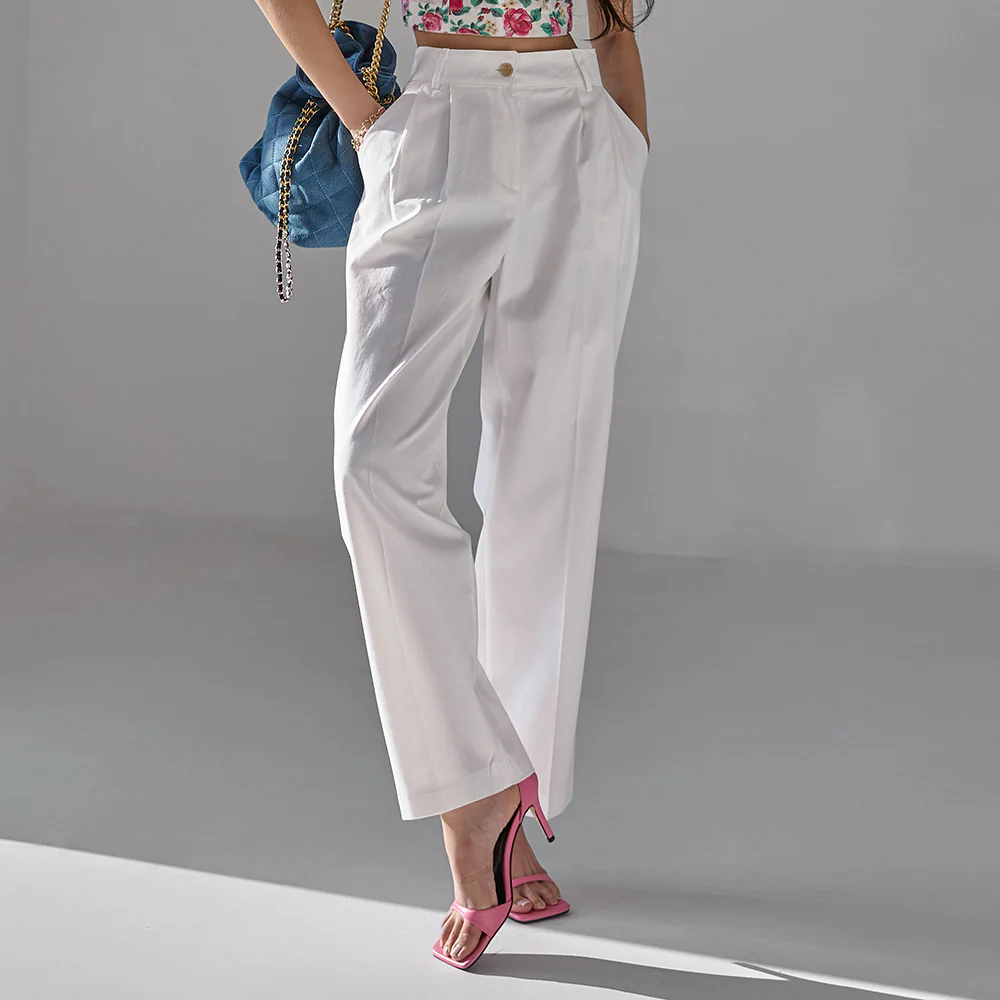 P2815 Pintuck Chino Pants - Image 2