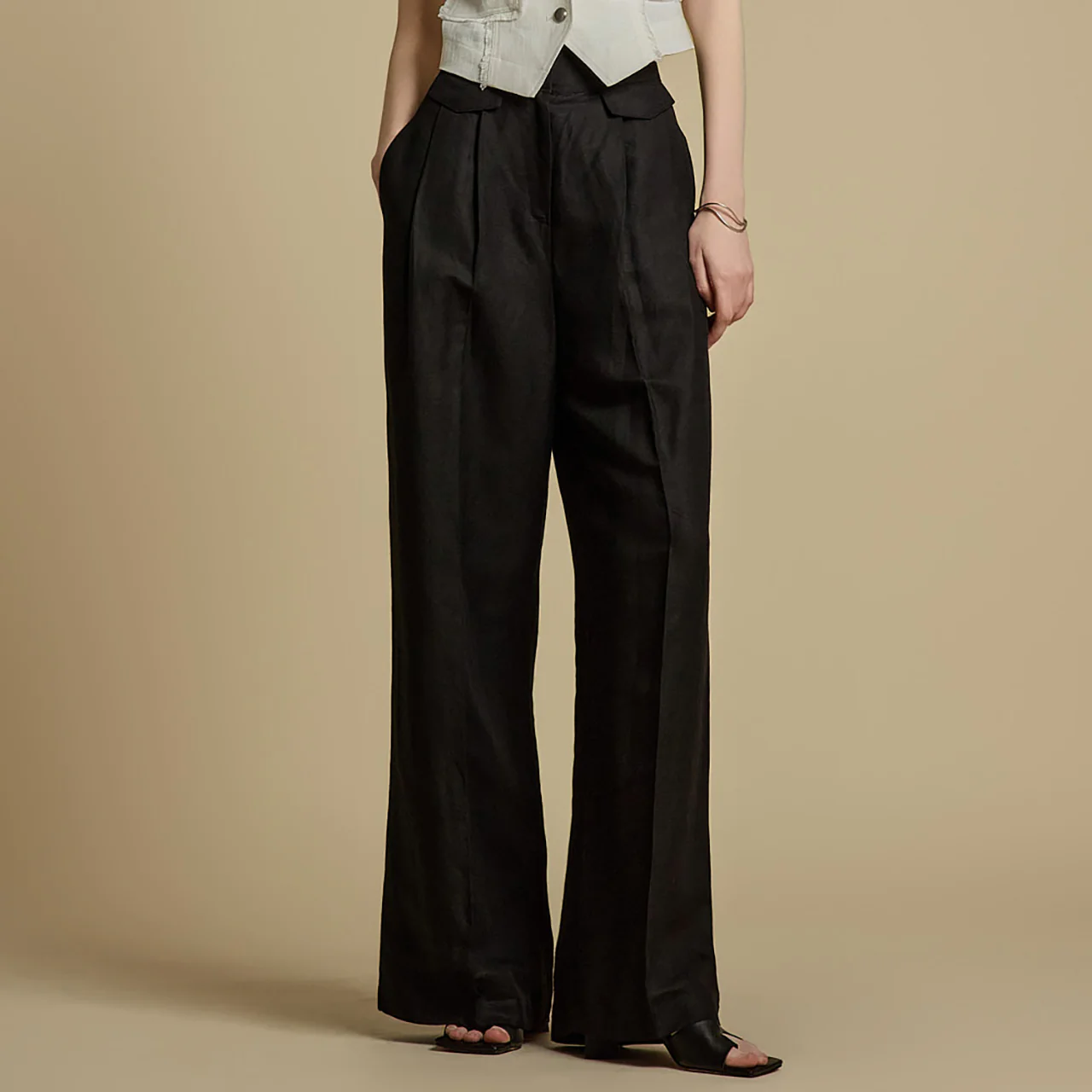 P3142 Linen Slacks - Image 2