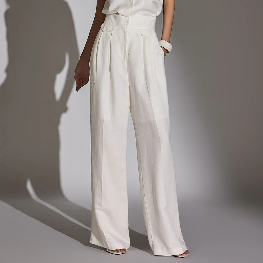 P3142 Linen Slacks - Image 2