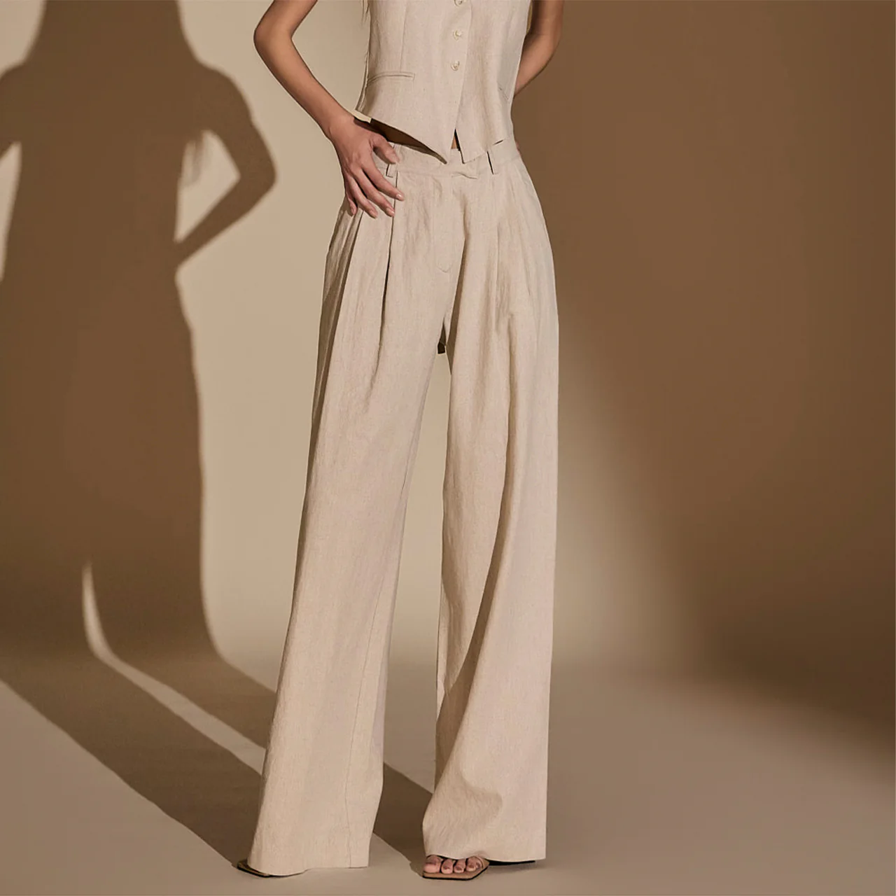P3146 Linen Slacks - Image 2