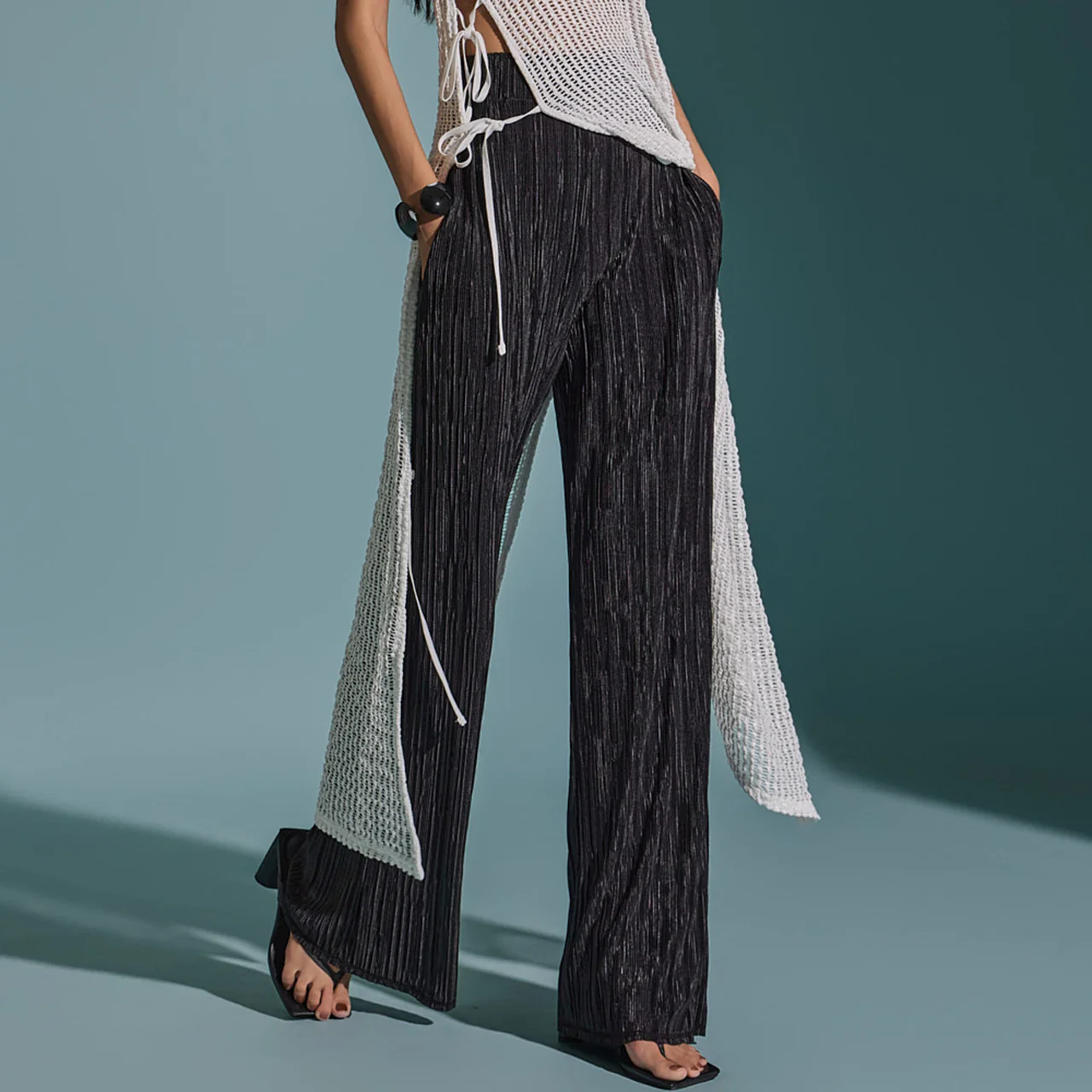 P3205 Pleated Pants - Image 2