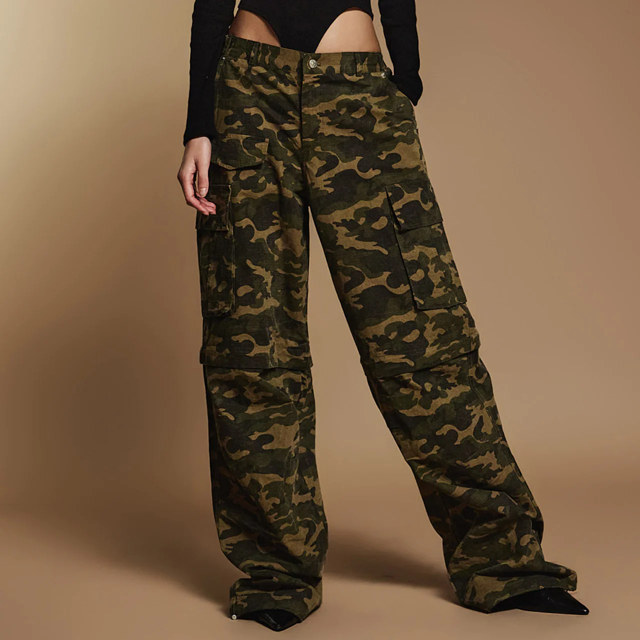 P3250 Military Pattern Multi-way Pants - Image 2