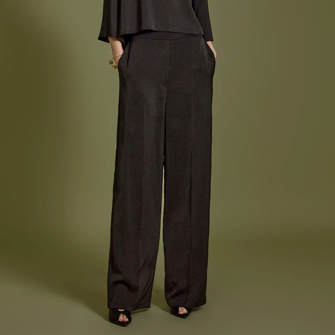 P3270 Pintuck Slacks - Image 2