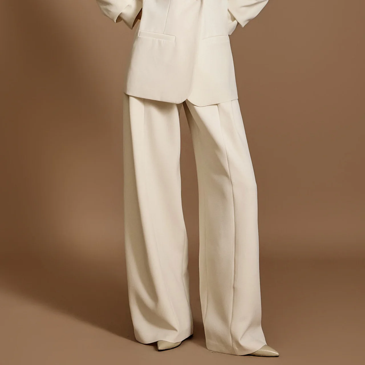 P3273 Pintuck Wide Slacks - Image 2