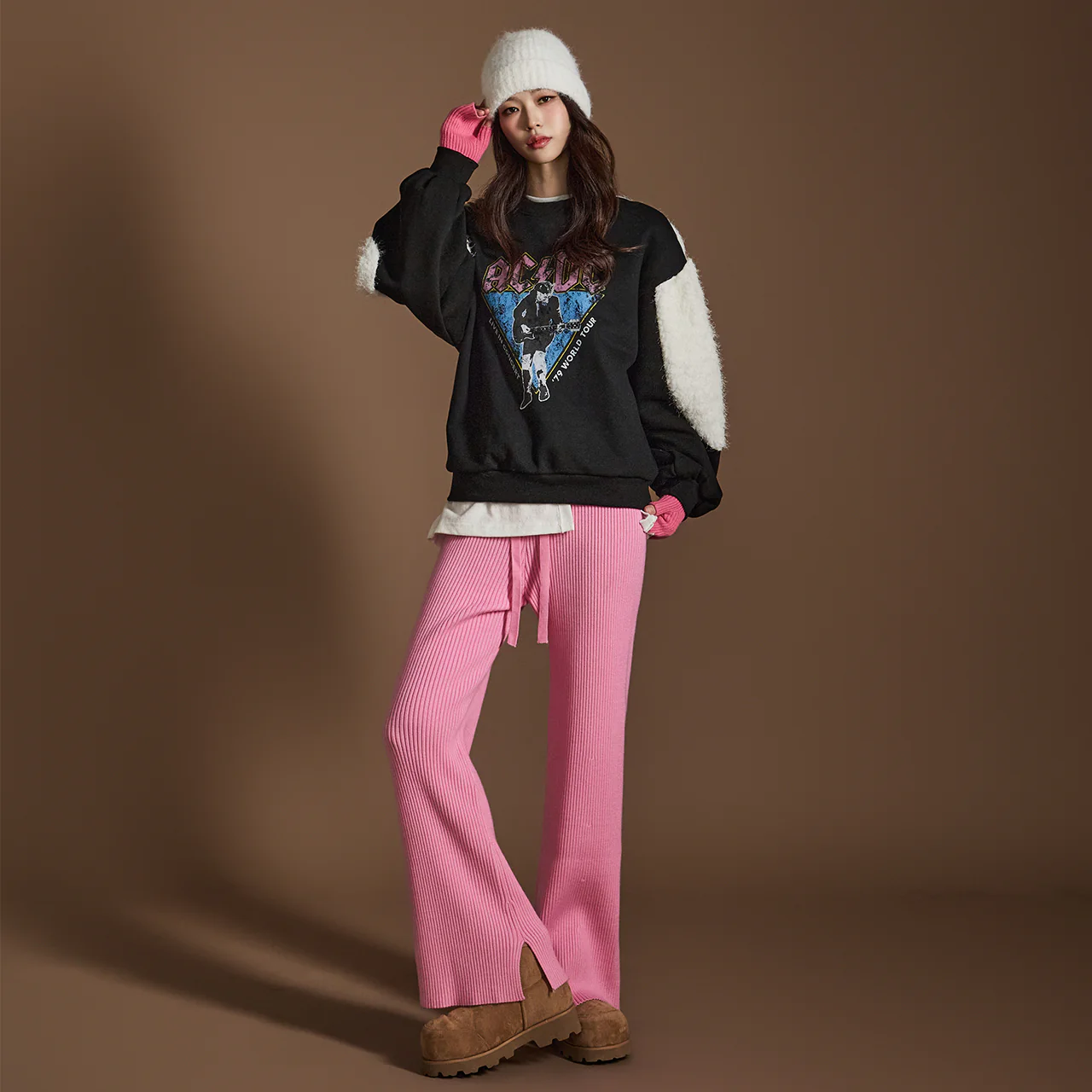 P3333 Slit Knit Pants - Image 2