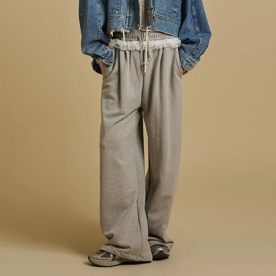 P3400 Lace Sweat Pants - Image 2