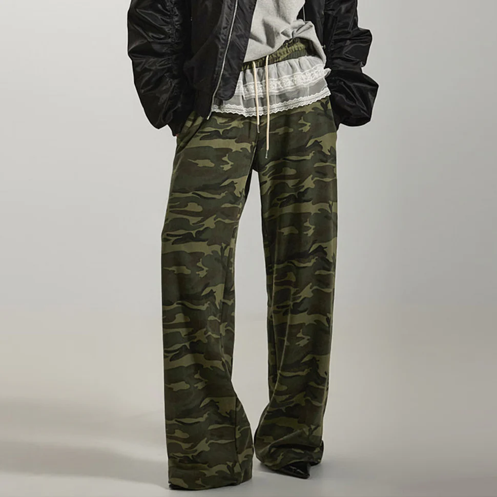 P3406 Camouflage Lace Pants - Image 2