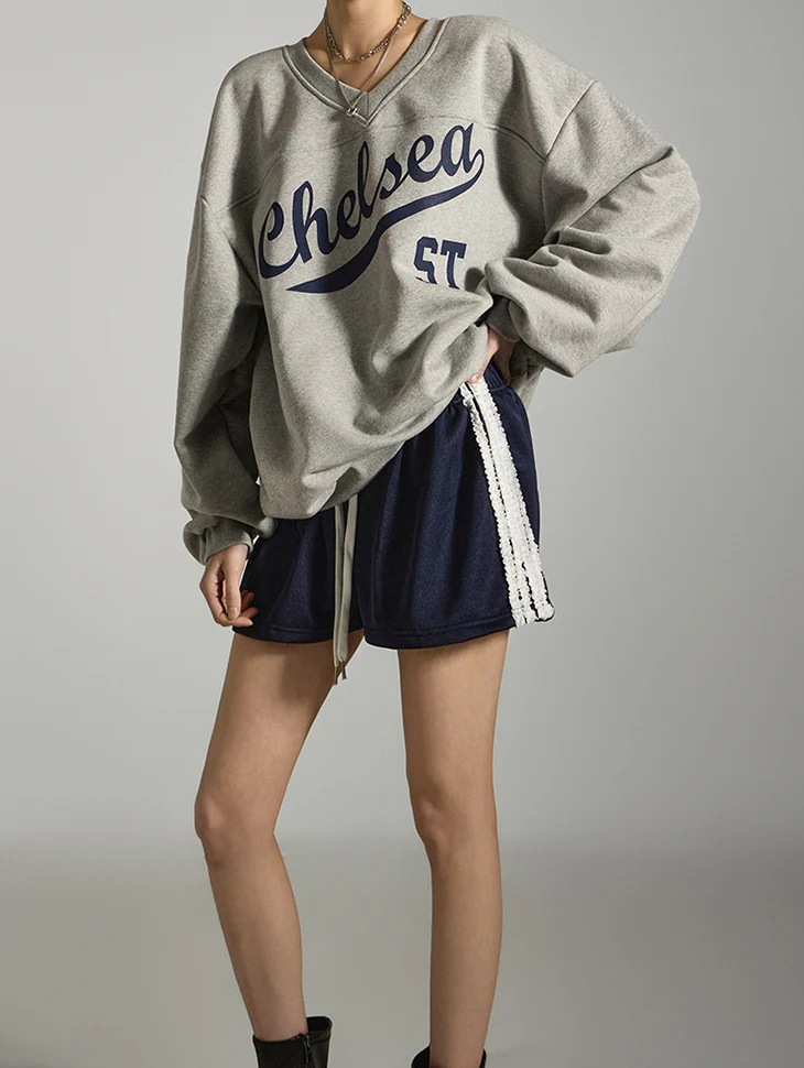 P3408 Lace Track Shorts