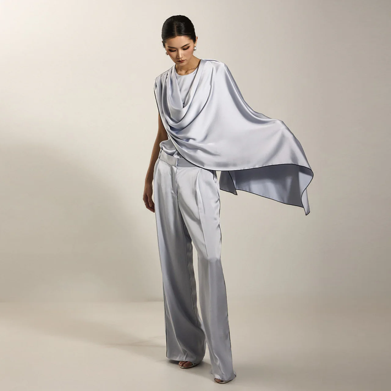 P3415 Satin Slacks - Image 2