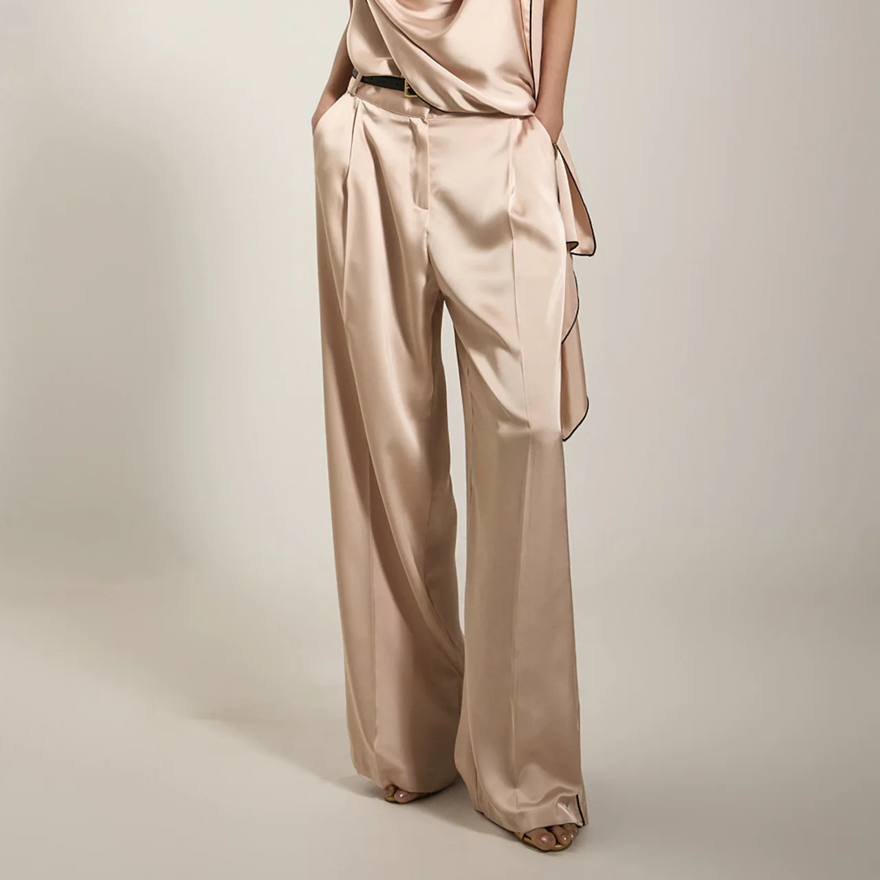 P3415 Satin Slacks - Image 2