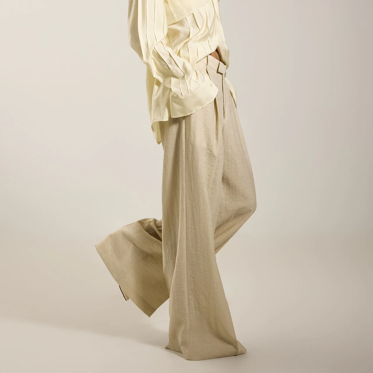 P3416 Pintuck Slacks - Image 2