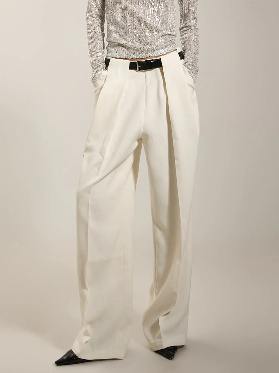 P3417 Pintuck Slacks