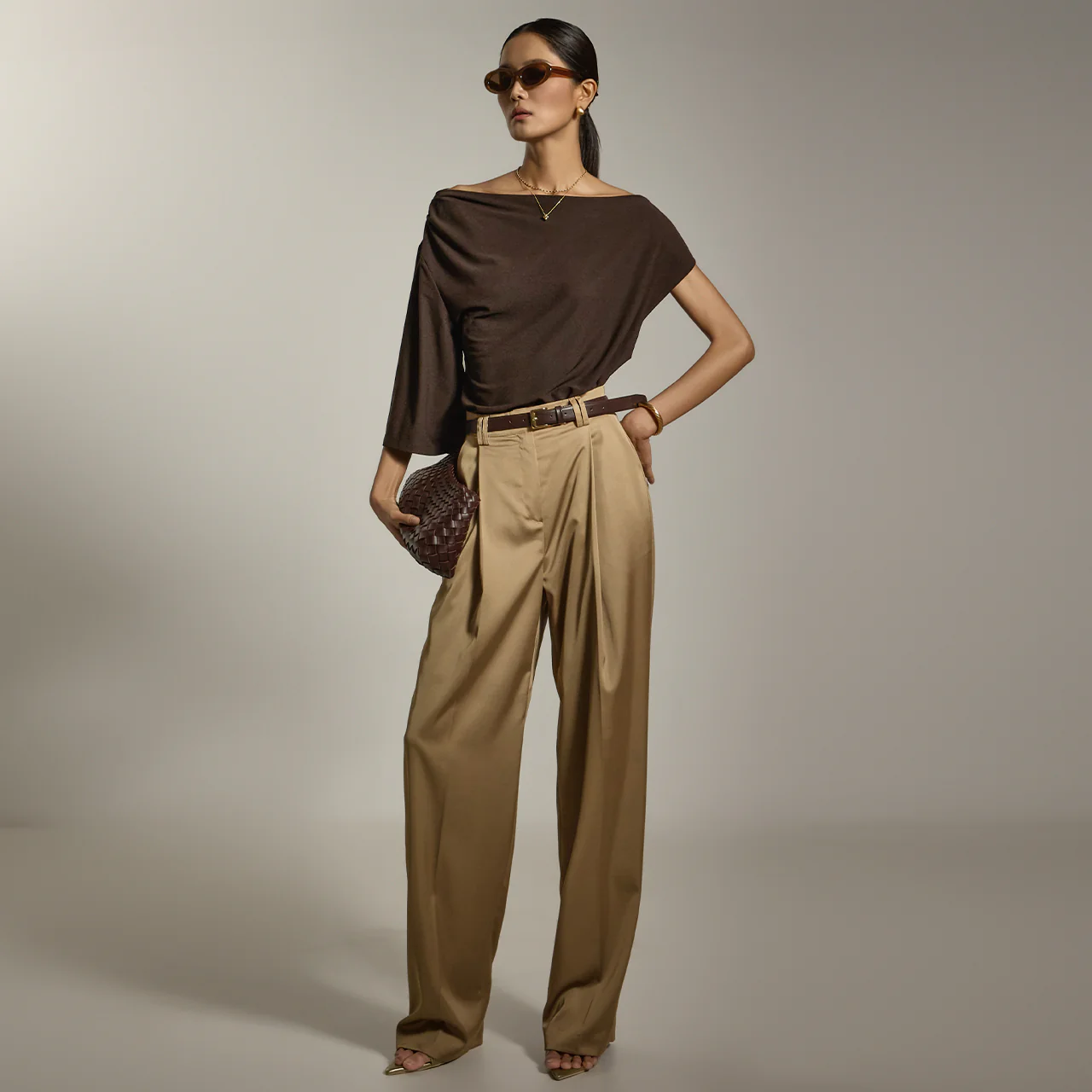 P3440 Pintuck Slacks - Image 2